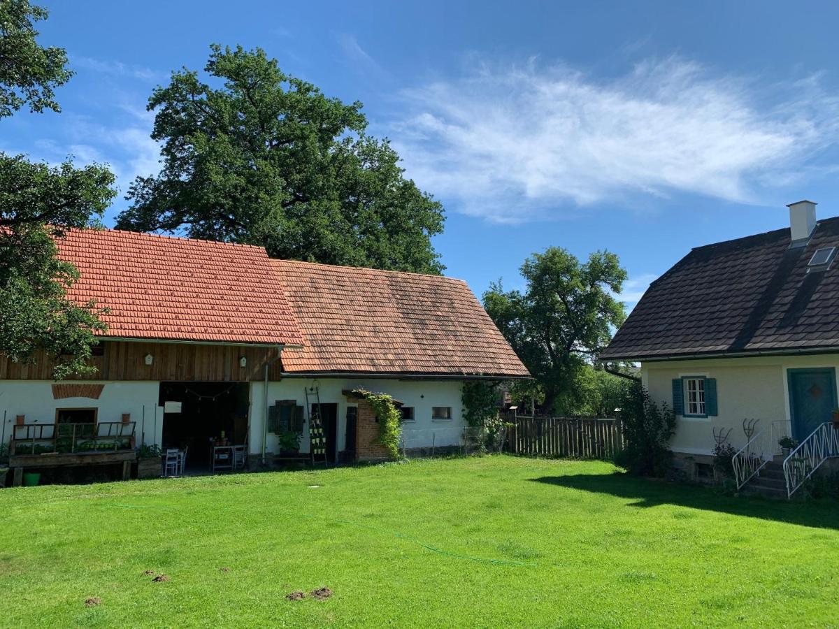 Villa Kellerstöckl am veganen Bio-Lebenshof - nur für Hundefreunde empfohlen ! Sulb Exterior foto